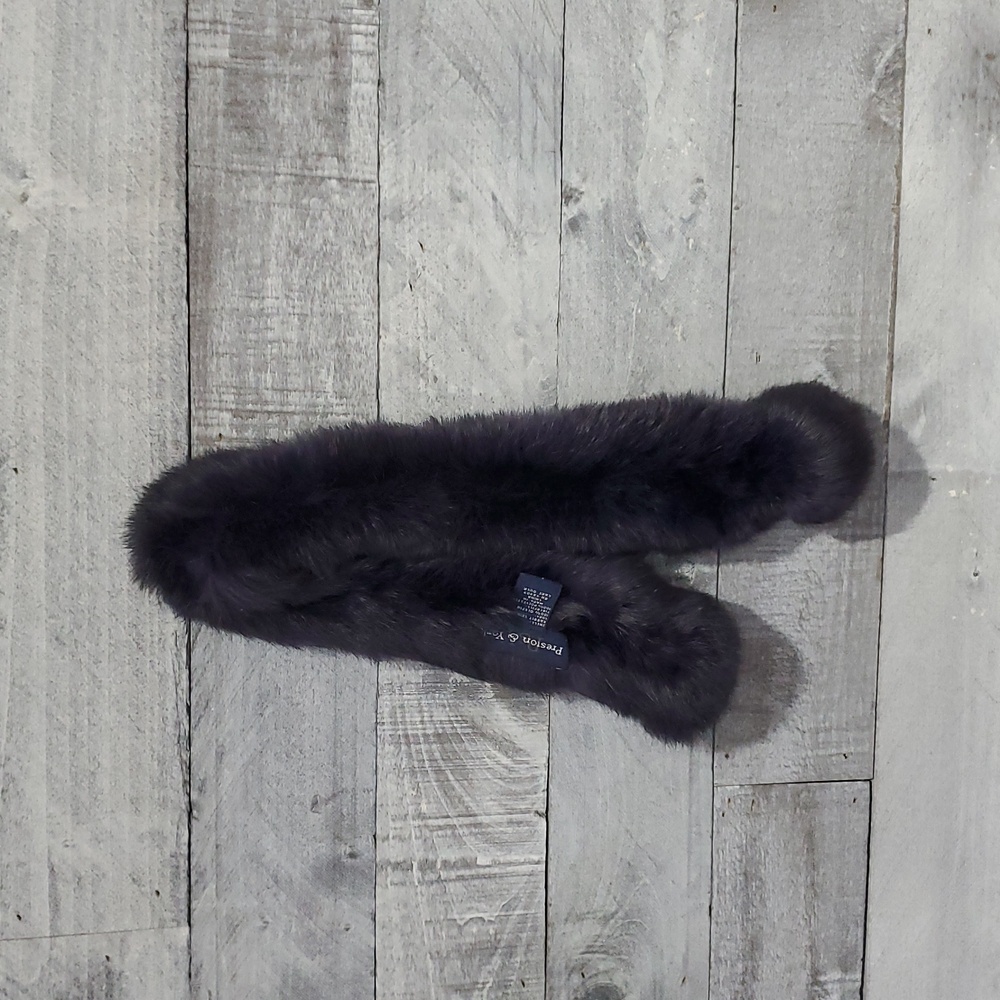 Purple Rabbit Fur Accessory - Picture 3 of 9